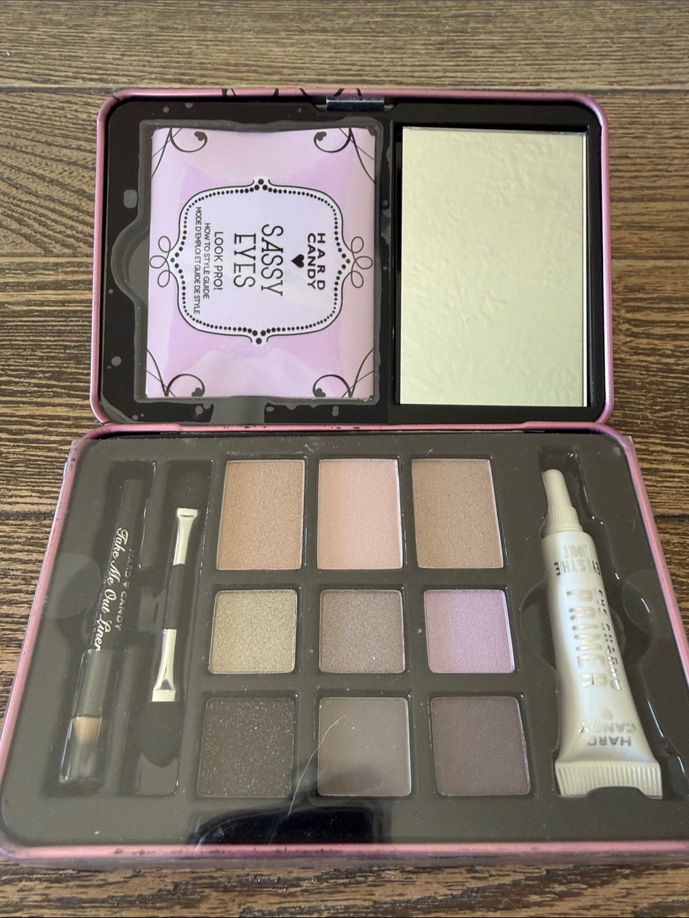 Hard Candy Sassy Eyes Eyeshadow Palette - Pink, Purple, Brown, Gold